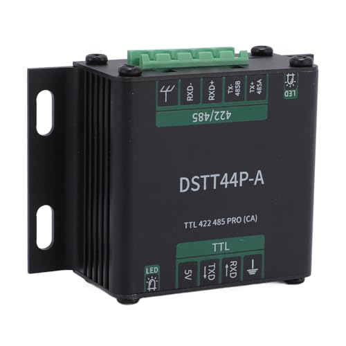 Przemysłowy Izolowany Konwerter TTL do RS422 RS485, DC Izolacja Mocy Izolacji Izolowane TTL do 422 485 Moduł Adaptera z Wskaźnikiem LED, dla Wyposażenia Kontroli Przemysłowej