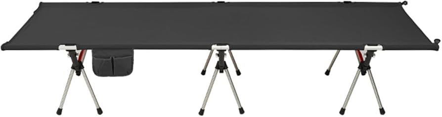 Camp Cot, Foldable, 2 WAYS, High and Low Cot, Ultra Lightweight