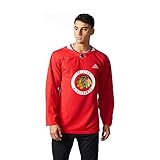 adidas Chicago Blackhawks NHL Men's Climalite Authentic Practice Jersey (54/XL) Red