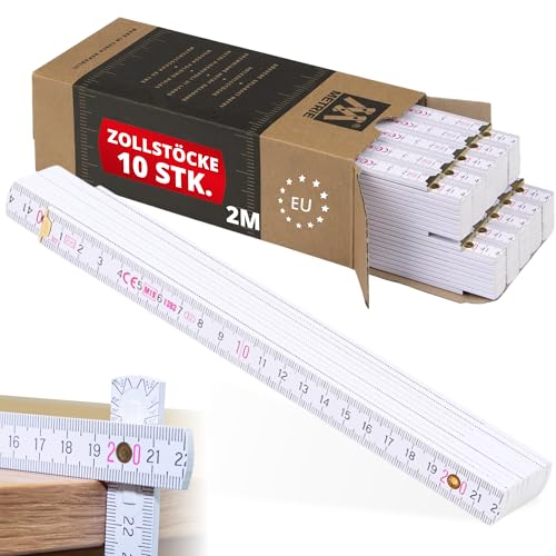 Metrie Zollstöcke – Gliedermaßstäbe 2m | Meterstäbe, Maßstäbe -...