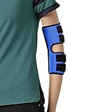 ALIVIO DEL DOLOR: El aparato ortopédico para el codo ejerce una presión estable en toda la articulación del codo, alivia eficazmente la tendinitis, el codo de tenista, el síndrome del túnel cubital, el atrapamiento del nervio cubital, la bursitis, la artritis, la fractura del codo y varios tipos de articulaciones y molestias del codo. Y el soporte del codo fija el codo para evitar una flexión excesiva del codo durante el descanso y el sueño.