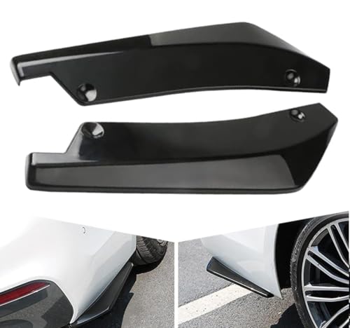 Spoiler arrière pour Renault Captur II 2019 2020 2021 2022 2023 2024, Modification de Voiture, Pare-Chocs arrière, diffuseur de becs, Chair pour diffuseur de lèvre,Black