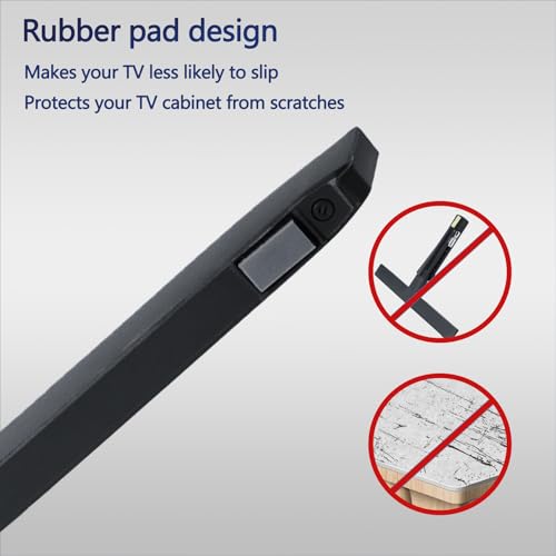 BN63-19338B Base Stand Compatible with Samsung TV Legs for UN55AU8000FXZA UN50AU8000FXZA UN50CU8000FXZA UN55CU8000FXZA OEM Legs Replacement Screws Not Required by Tjyuze - Image 5