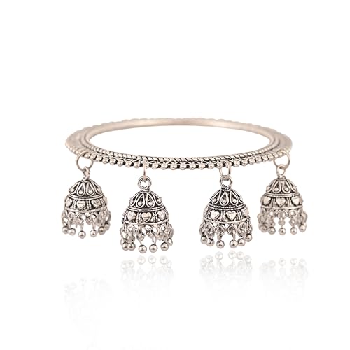 ethva Trendy Oxidised Silver Plated Traditional Bangles for Wedding, Festival - Classic Kangan for Women and Girl (2.6) (B0CYLWPWJ7) Amazon Price History, Amazon Price Tracker
