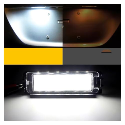 Luces de matrícula Dacia Sandero II y lámpara trasera 5