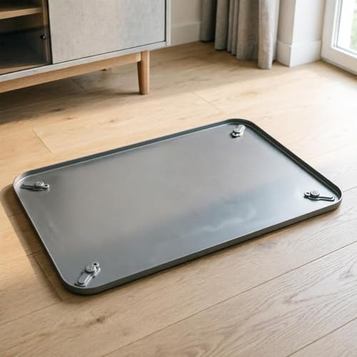 Bac de propreté pour chien en silicone de haute qualité, support durable et esthétique