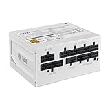  Cooler Master V850 SFX Gold White ITX Full Modular Power Supply, ATX 3.1 90° 12VHPWR 600W PCIe 5.1, 850W 80Plus Gold, Supports RTX 5080 RX 9070 XT, Customized Cable, 100mm 3.9\