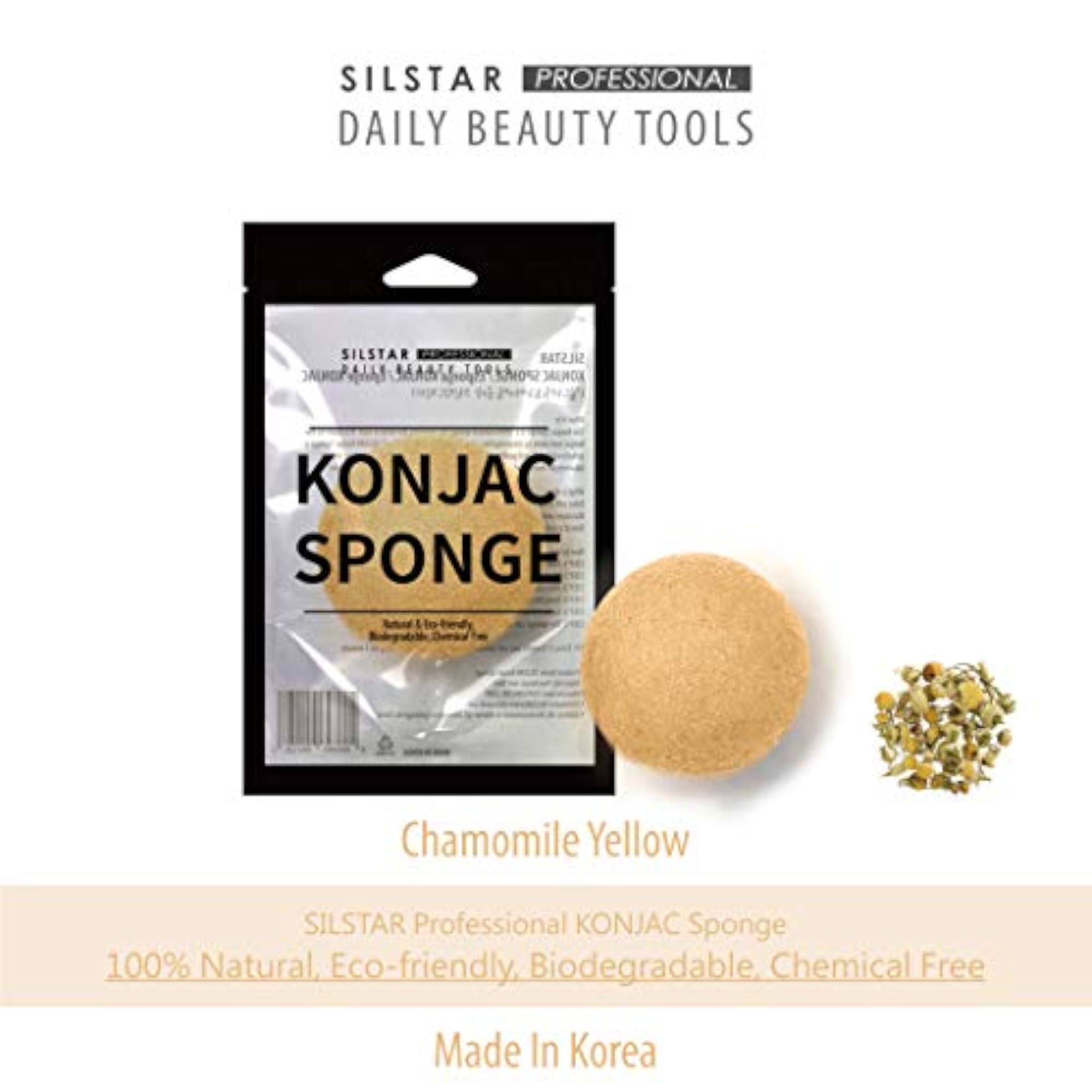 KONJAC Sponge Facial Sponge for Dry or Mature Skin