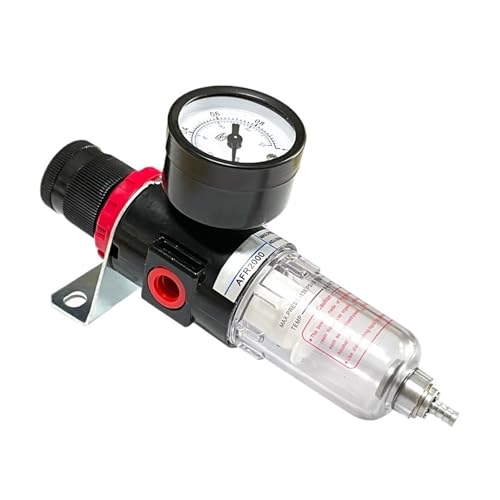 Réducteur de pression compresseur d'air 1/4 avec filtre à air et drainage manuel AFR2000