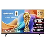 Hisense 32A4S - HD Smart TV 32 Pulgadas, Natural Colour Enhancer, Dolby Audio, Share to TV, Reducción de Ruido, Modo Juego, Airplay, Smart Home Ready
