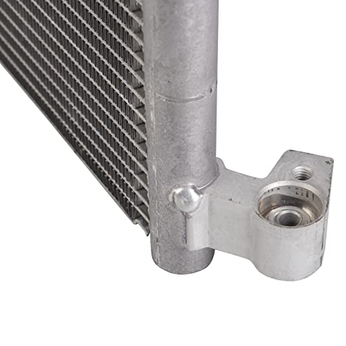Image of TRQ A /C Condenser and Receiver Drier Assembly Compatible with 2020-22 Ford Transit-250 20-22 Transit-350 20-22 Transit-350 HD
