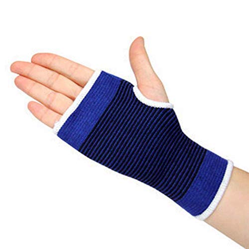 Wrist and Palm Support Brace, 1 Pair (Left & Right) Hand Support Gloves and Tendonitis Arthritis Pain Relief for Men and Women