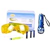 Ragyzity AC Leak Detector Kit Automotive, Auto Air Conditioner Flashlight Leak Detector Tool, Fluorescent Protective Glasses Air Conditioning Accurate Leak Detector Kit, UV Oil Dye Leak Detection Kit #5