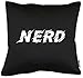 TShirt-People Nerd - Cojín con relleno (40 x 40 cm)