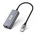 ICZI Adattatore USB di Rete 1000Mbps Ethernet USB 3.0 a RJ45 Gigabit LAN Alta velocità Convertitore Network per Windows 10, 8.1, 8, 7, Vista, XP Mac OS Chrome OS Linux Mi Box