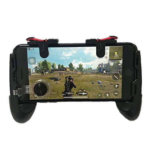 Leoie Universal Mobile Game Controller Phone Grip with Joystick/Fire Buttons for 5.0~6.0 Inch