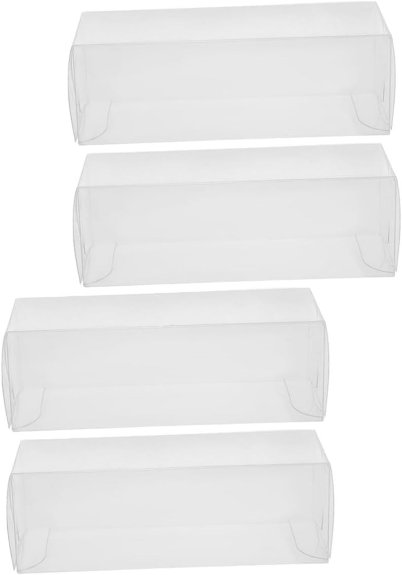 4Pcs Foldable Golf Ball Display Case, PE Plastic Organizer for Home
