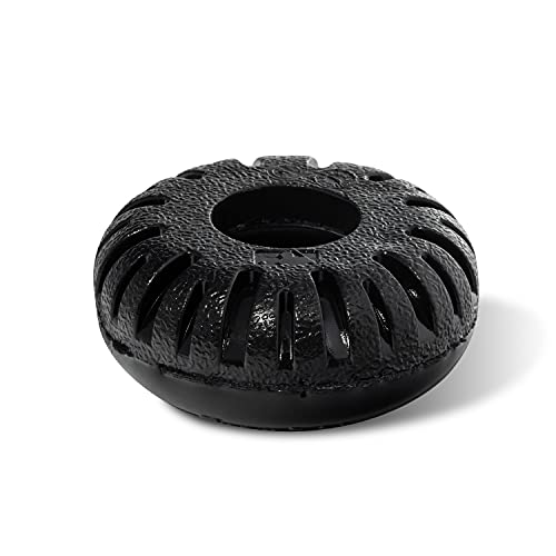 Franklin Sports Baseball Bat Grip Knob - Gator Grip Bat Nub - Baseball and Softball Bat Grip Knob - Improved Grip and Sting Reducer - Black, One Size (24051C1)