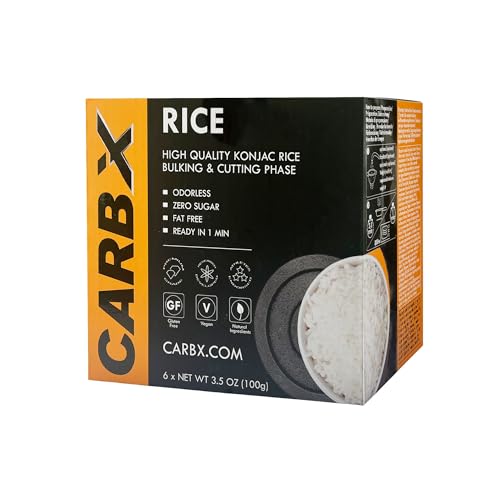 Carbx - Arroz Shirataki - Pasta Konjac - 600 g