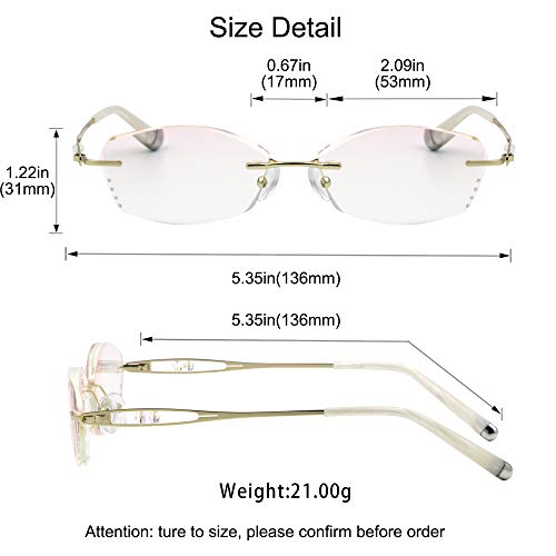 Image of YEIN Blue Light Blocking Glasses, Anti Eyestrain, TV Glasses for Women Men