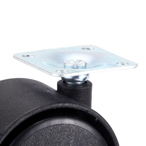 Roulettes de meuble silencieuses de 30 mm avec frein de protection