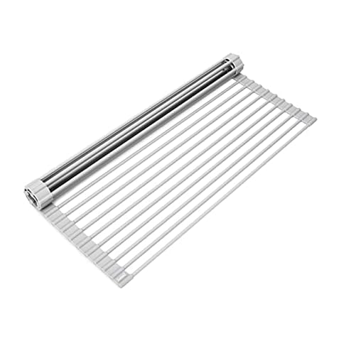 Surpahs Over Sink Roll-Up Dish Rack Cover