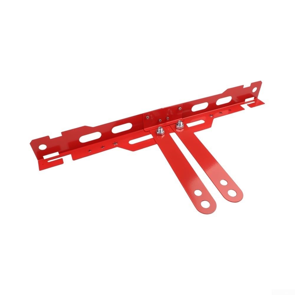 Strumento pesante per la misurazione dell'asse, strumento di regolazione per caduta degli pneumatici senza smontaggio delle pinze del freno, per Jeep camion SUV per dadi da 14 mm e 16 mm (rosso)