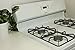 Kohzie Stove Counter Gap Cover - Set of 2 Opaque Clear - Stove Gap, Gap Cap for stoves - High Pure Silicone Space Fillers