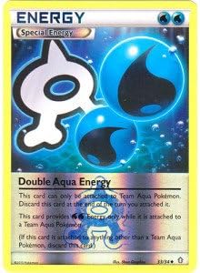 Pokemon - Double Aqua Energy (33/34) - Double Crisis - Reverse Holo