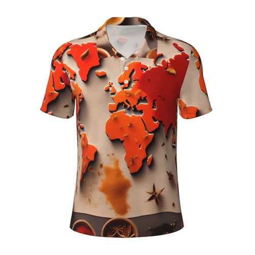 Chemise homme pour bureau et sport de plein air coupe légère à manches courtes