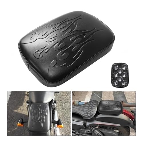 Coussin de siège arrière à ventouse pour moto Cruiser et Custom - 2