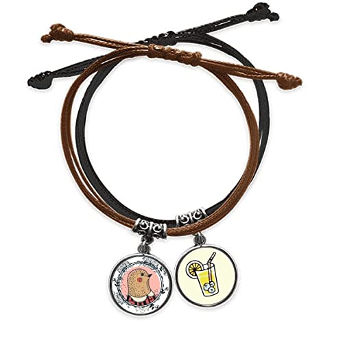 Bracelet corde Pigeon Fleur ajustable résistant pour remplacer les bijoux fragiles