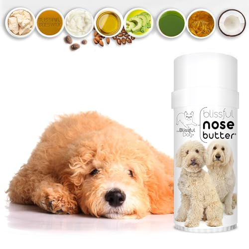 Image of The Blissful Dog Goldendoodle Nose Butter, Versatile Dog Nose Balm for Dry Nose, Handcrafted Nose Moisturizer, Easy-to-Apply Dog Essentials, Unscented, 2 oz.