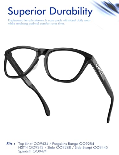 Image of SAUCER Replacement Nose Pieces Pads for Oakley Frogskins Range | Frogskins Range XL | OO9288 | OO9480 | OO9242 | Sunglasses
