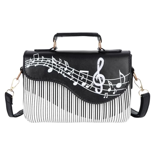 Sac fourre-tout en cuir piano le cadeau idéal pour musicienne