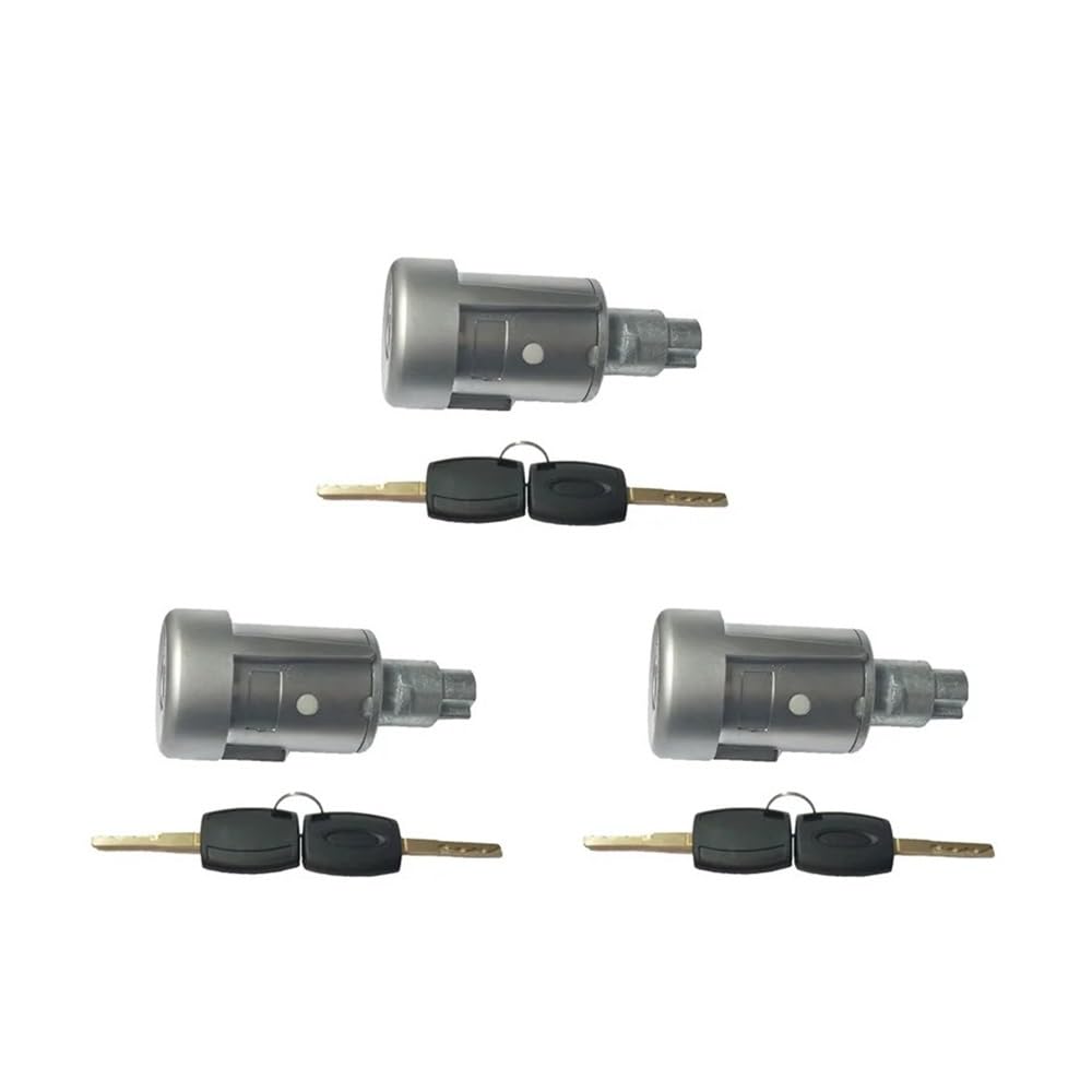 3X Ignition Barrel Lock Ignition Switch with 6 Keys Kits for Custom MK8 1926227
