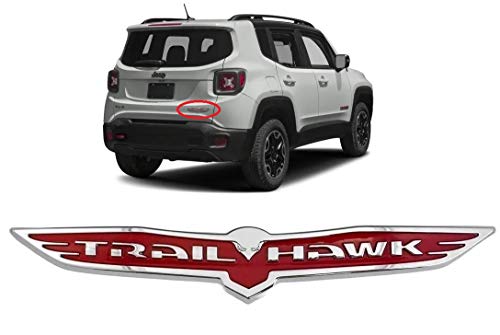 Emblema Traseiro Letreiro Trailhawk Jeep Renegade 2015 a2020