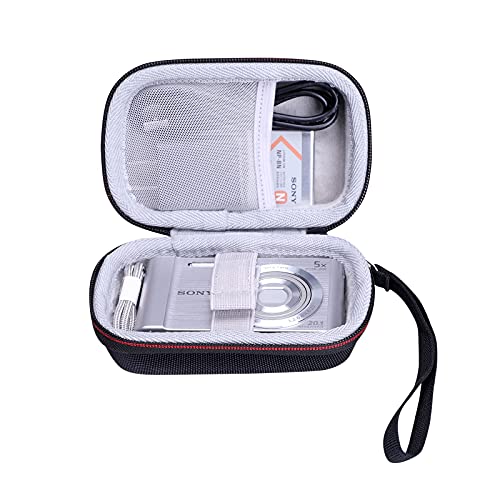 L Ltgem Hard Carrying Eva Case For Sony Dscw800/Sony Cyber-Shot Dscw810/ Sony Dscw830 20.1 Mp Digital Camera-Storage Protective Bag #TOP23
