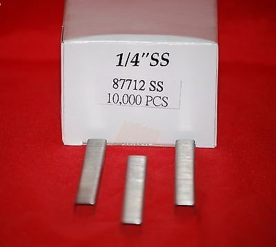 1/4"SS Upholstery Stapler fits Senco & Bostitch Staplers