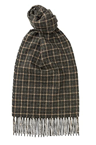 100% Lambswool Scarf Plaid Robertson - Made In Scotland