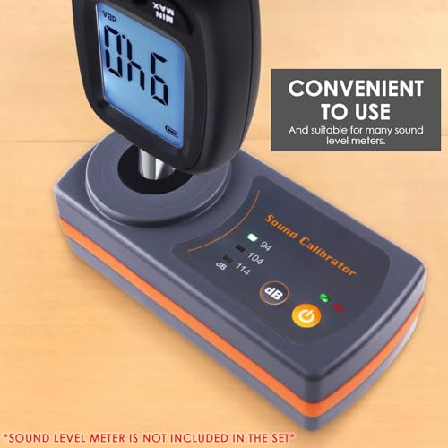 Klang Meter Dezibel Niveau Kalibrator Kalibrierung 114dB / 94dB / 104dB Kalibrierung Niveau Für Klang Niveau Meter Messung Instrument