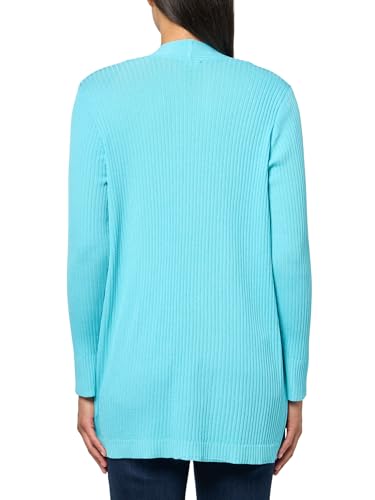 Image of Jones New York Women's Long Sleeve Cardigan with Side Slits