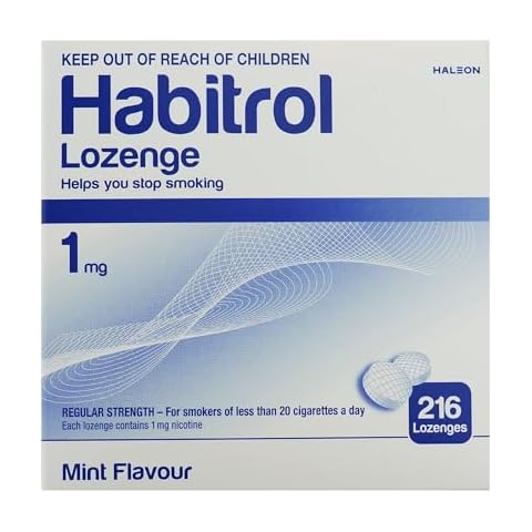 Habitrol Nicotine Lozenge Mint Flavor 216 Lozenges (1mg) Cover