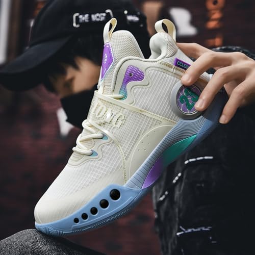 New Anti Slip wear-Resistant Fashion Basketball Shoes4