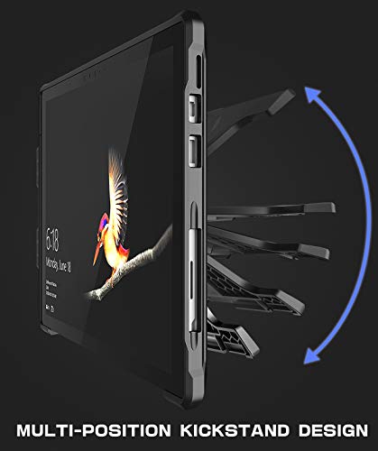 SUPCASE for Microsoft Surface Pro 7/6/5/4/LTE Case with Stand (Unicorn Beetle Pro), [Pen Holder] [Military-Grade Protection] Heavy Duty Rugged Tablet Cover for Surface Pro 12.3 inch, Black