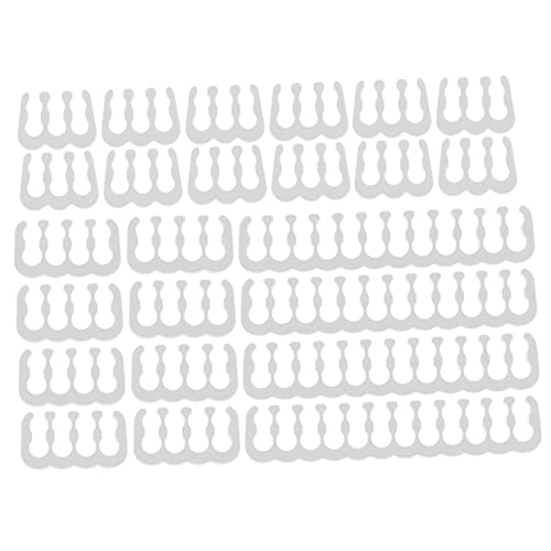 Gadpiparty 48 piezas Pin Pc Power Cable Manager organizador de cables de escritorio con clip comb clamp para cables Snakeskin miniatura 3