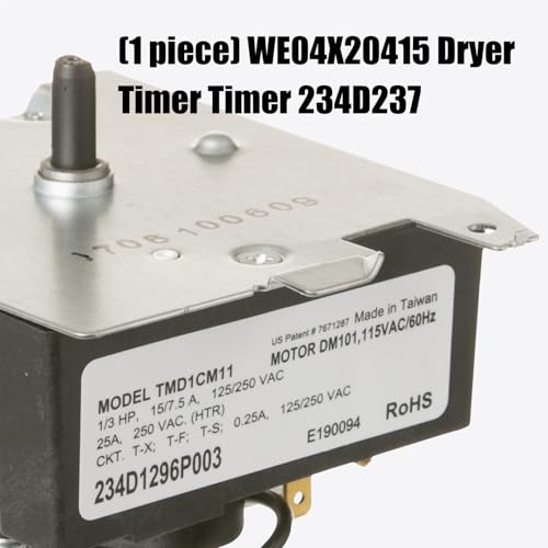 Temporizador de secadora WE04X20415 con estructura de enlace para eliminar puntos calientes 6