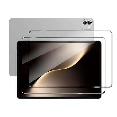 Afikyutu Protector de Pantalla Compatible Honor Magic Pad 3, 2 Piezas Protector de Lente de Cámara + 1 Piezas Película Cristal Templado, Resistente Arañazos, Transparencia HD