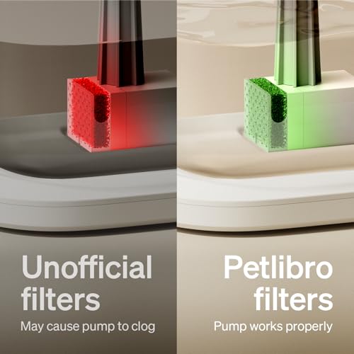 Image of PETLIBRO Upgrade Cat Water Fountain, Smart app monitoring pet water fountain for cats indoor, 3L /101oz Auto cat fountain stainless steel for drinking