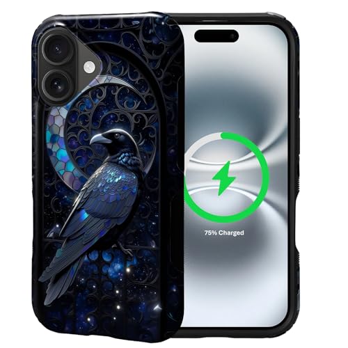 Coque iPhone 16 Plus MagSafe lune mystique idéale au quotidien